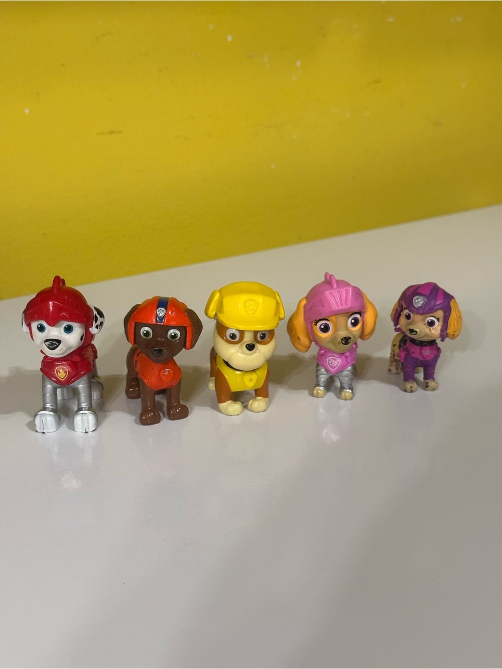 Paw Patrol Lot Of 5 Figures